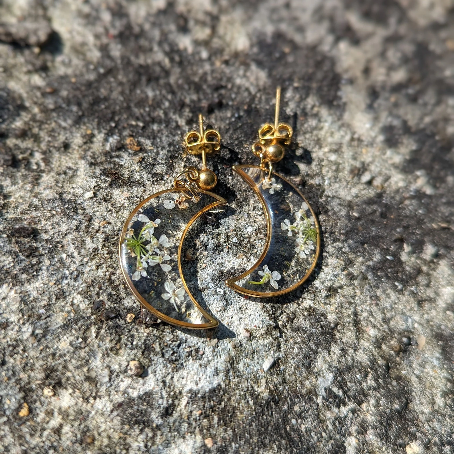 Boucles d'oreilles Cerfeuil commun