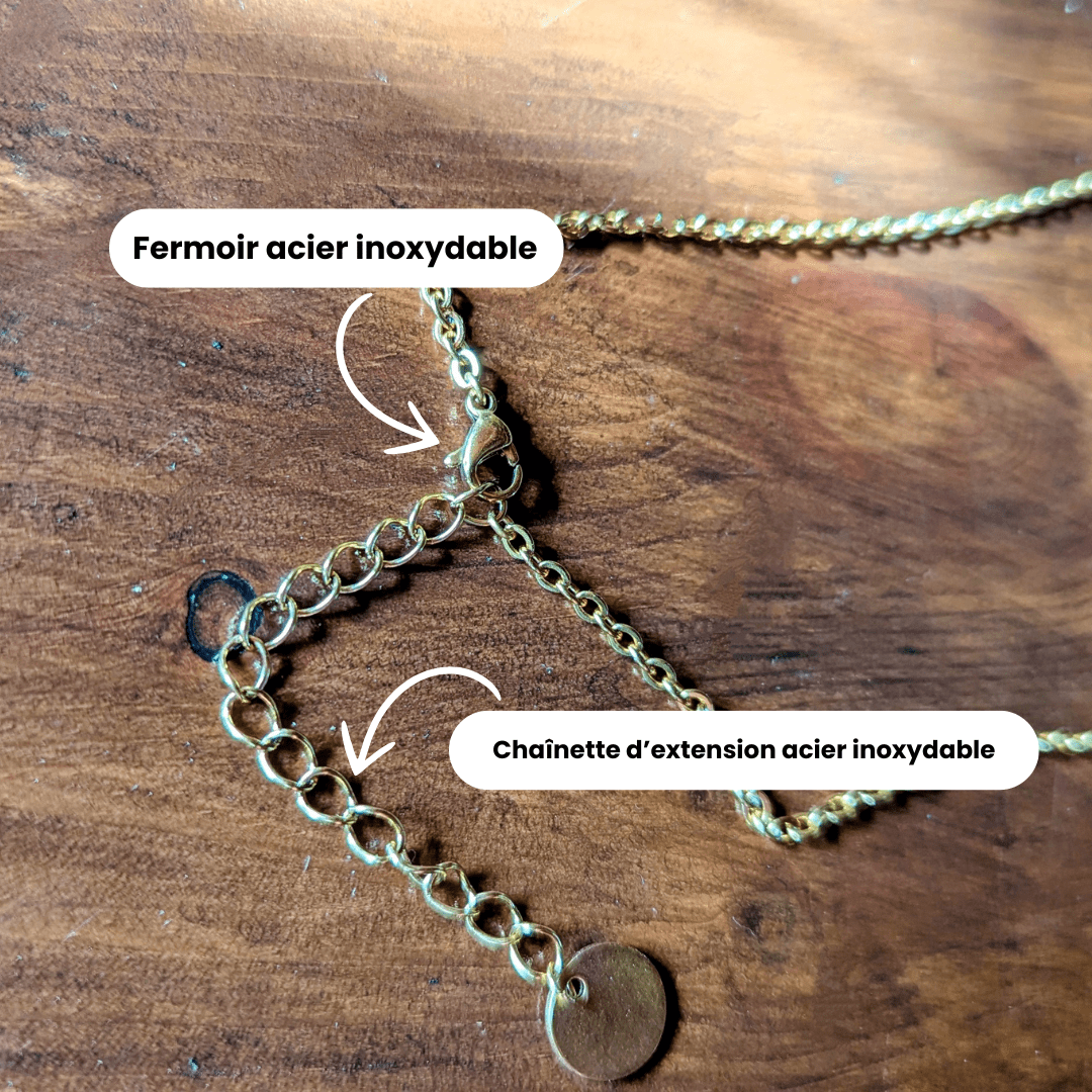 Empreintes Eternelles Colliers Collier "L'intuitif"