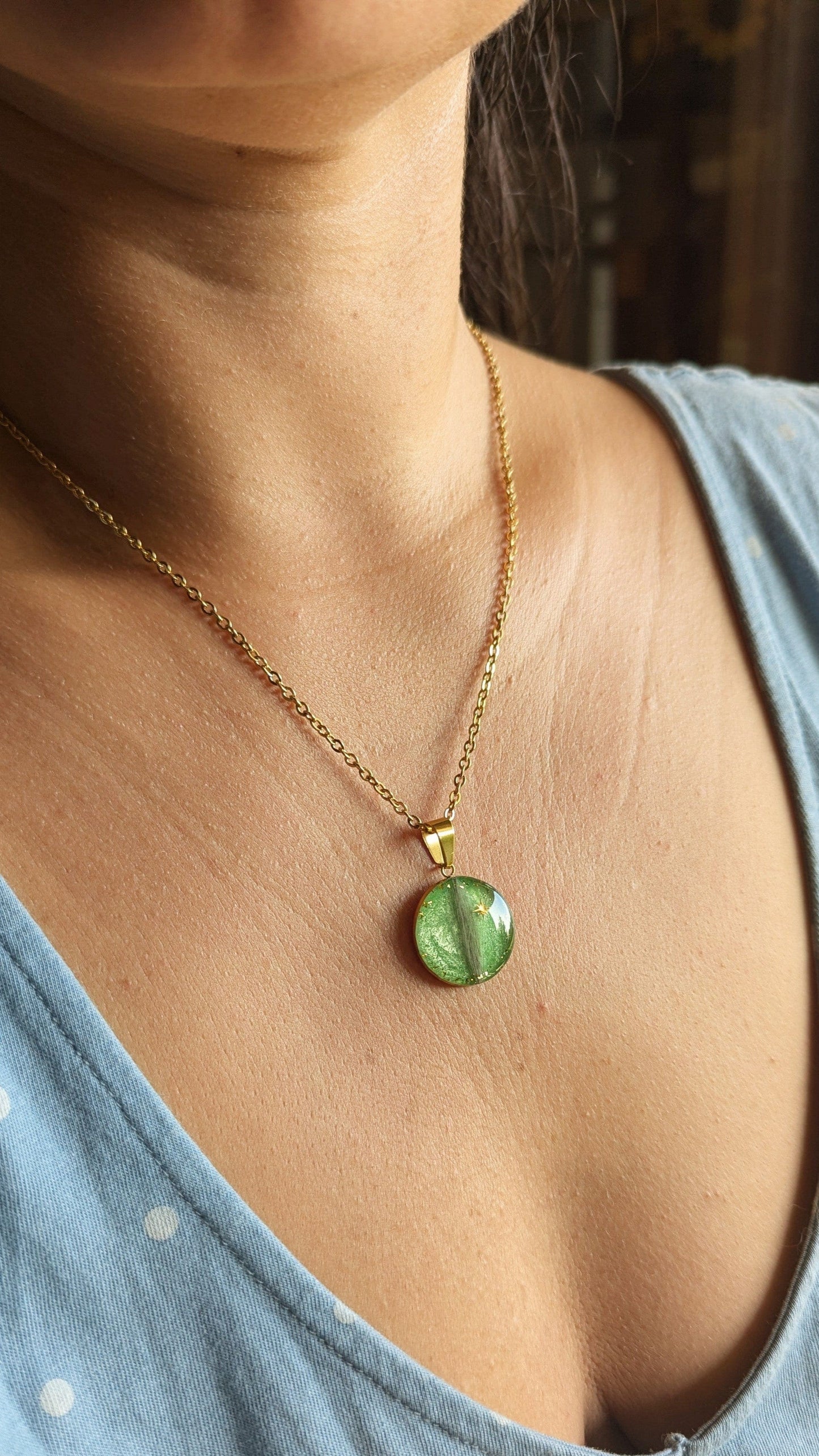 Empreintes Éternelles Colliers Collier "Oculys"