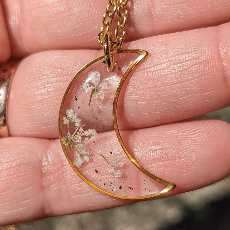 Empreintes Eternelles Colliers Or Collier Cerfeuil commun