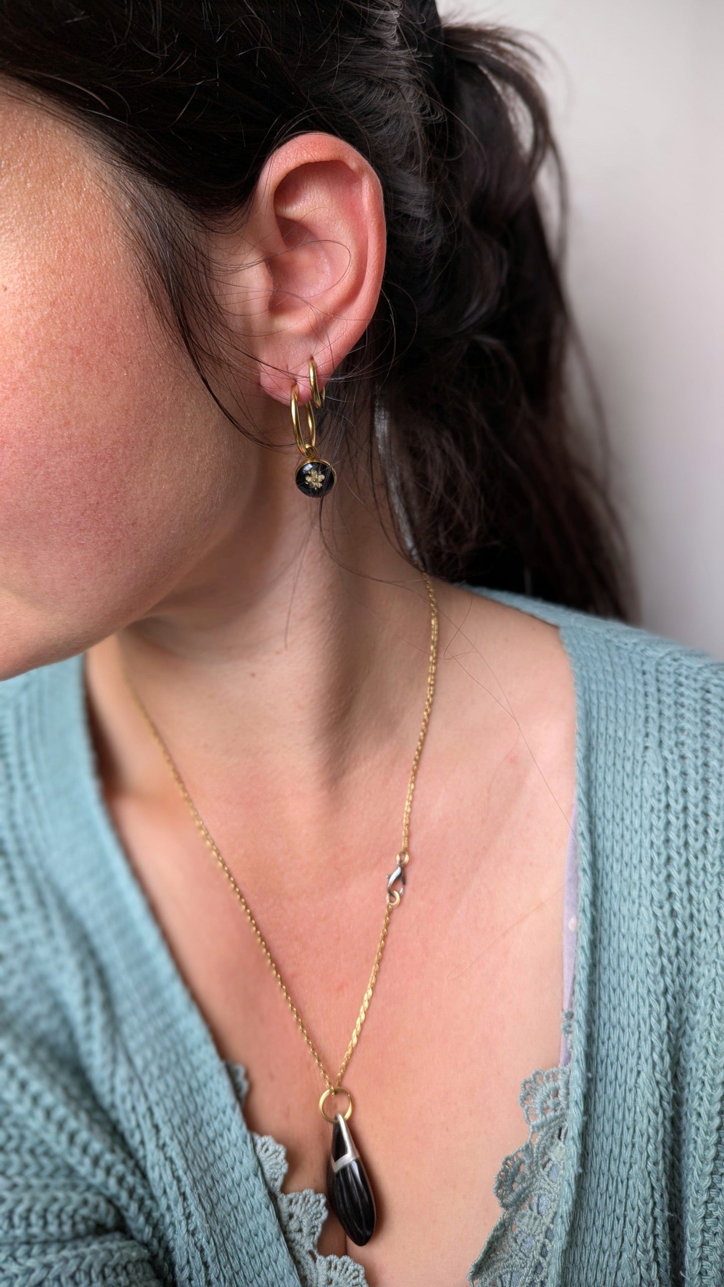 Étreinte Éternelle Boucles d'oreilles Boucles d'oreilles Sureau