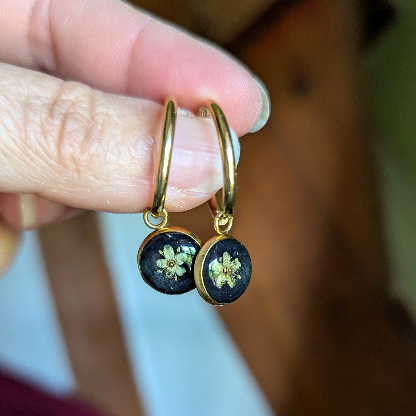 Étreinte Éternelle Boucles d'oreilles Boucles d'oreilles Sureau