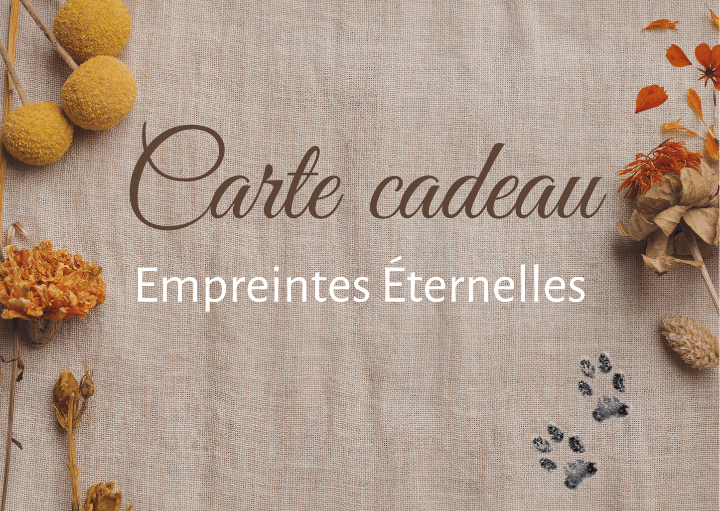 Étreinte Éternelle Carte Cadeau 90 € Carte-Cadeau