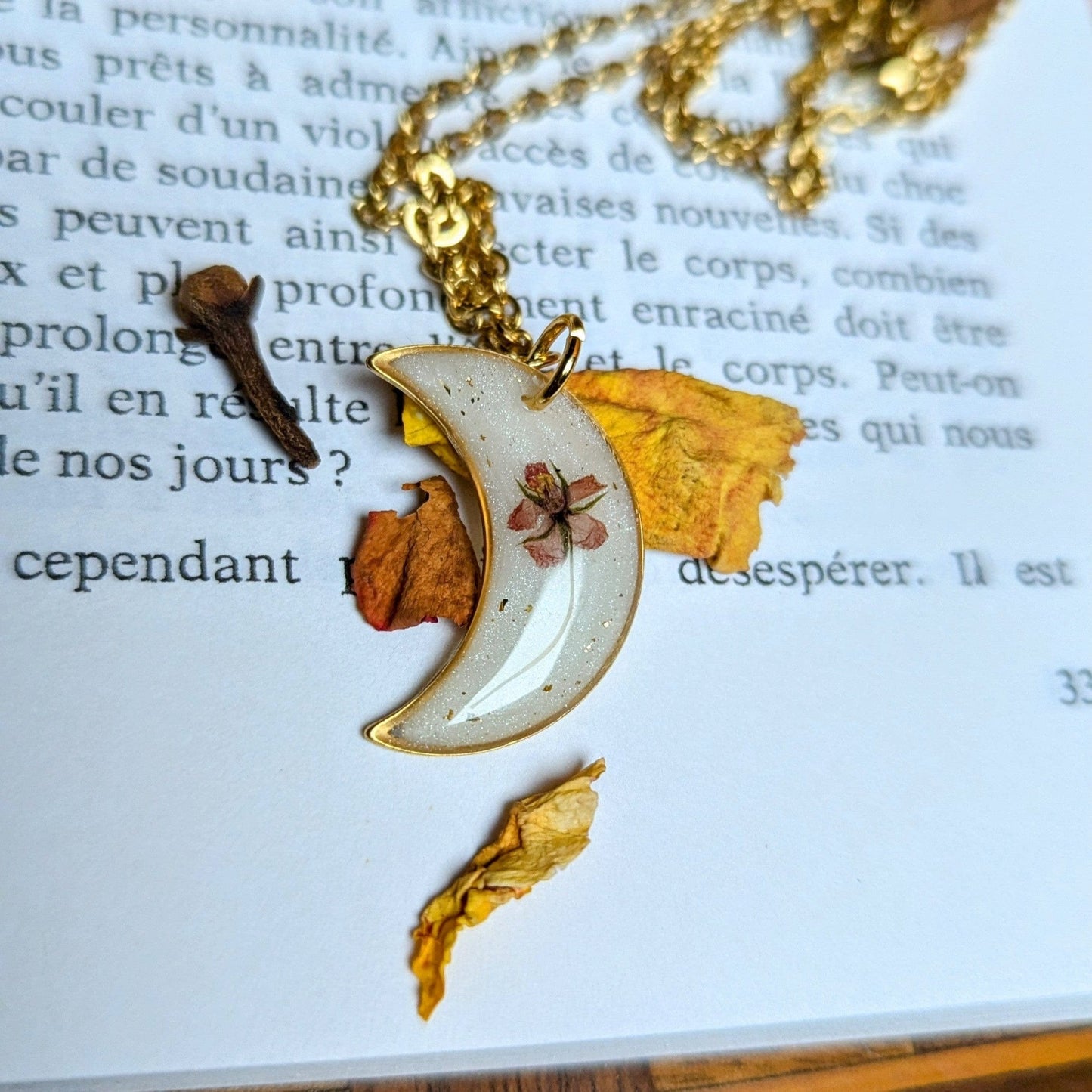 Étreinte Éternelle Colliers Collier Mouron des champs