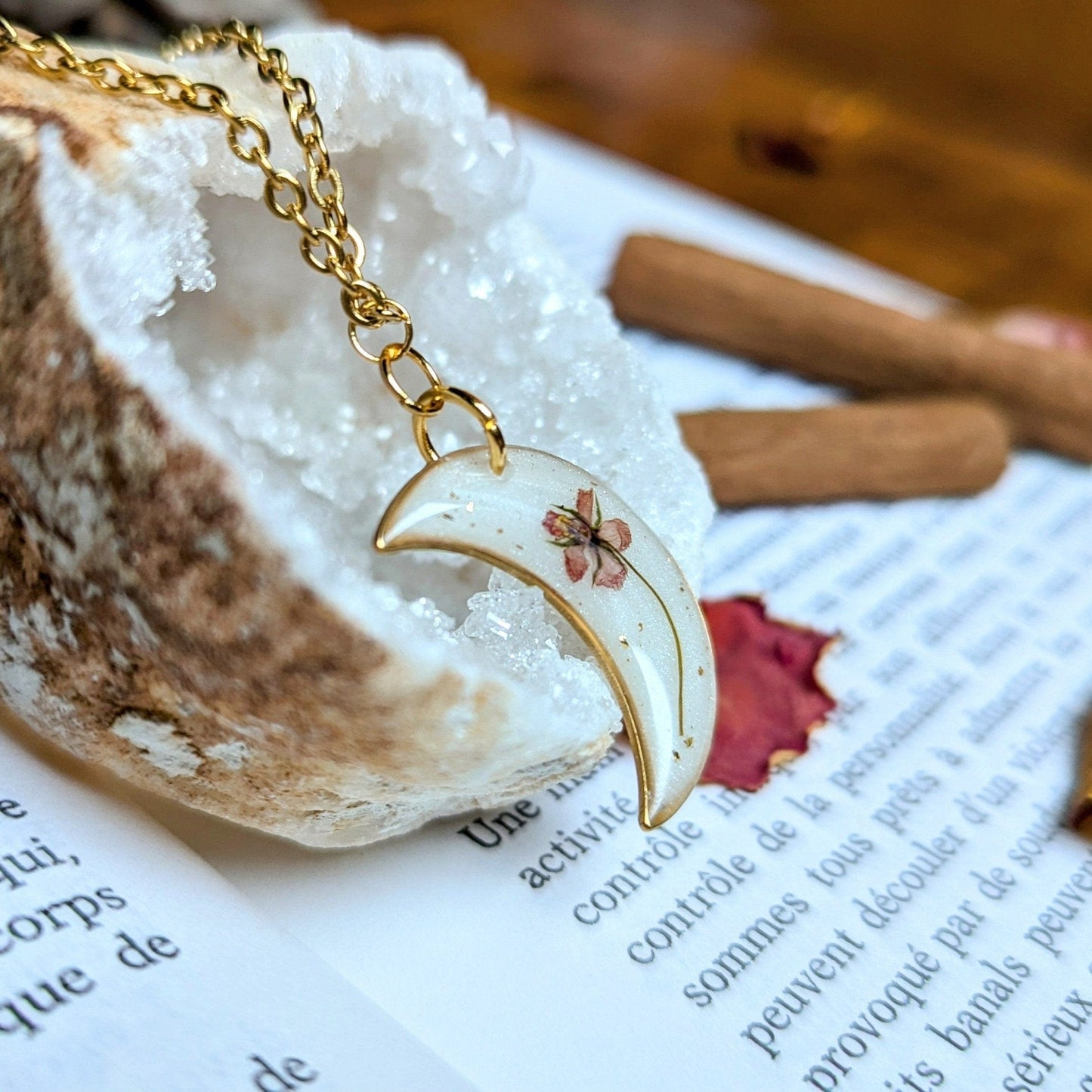 Étreinte Éternelle Colliers Collier Mouron des champs