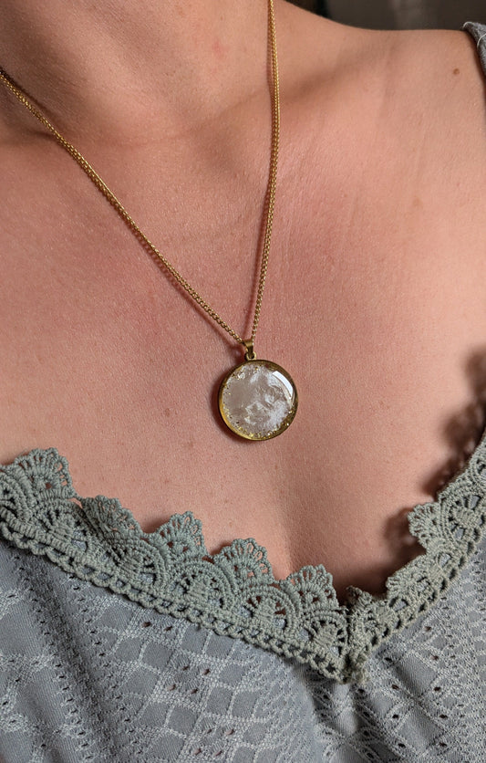 Étreinte Éternelle Colliers Collier rond Monnaie du pape