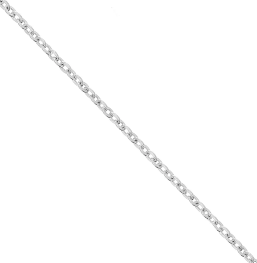 Chaîne en argent 925 pour collier 60 cm