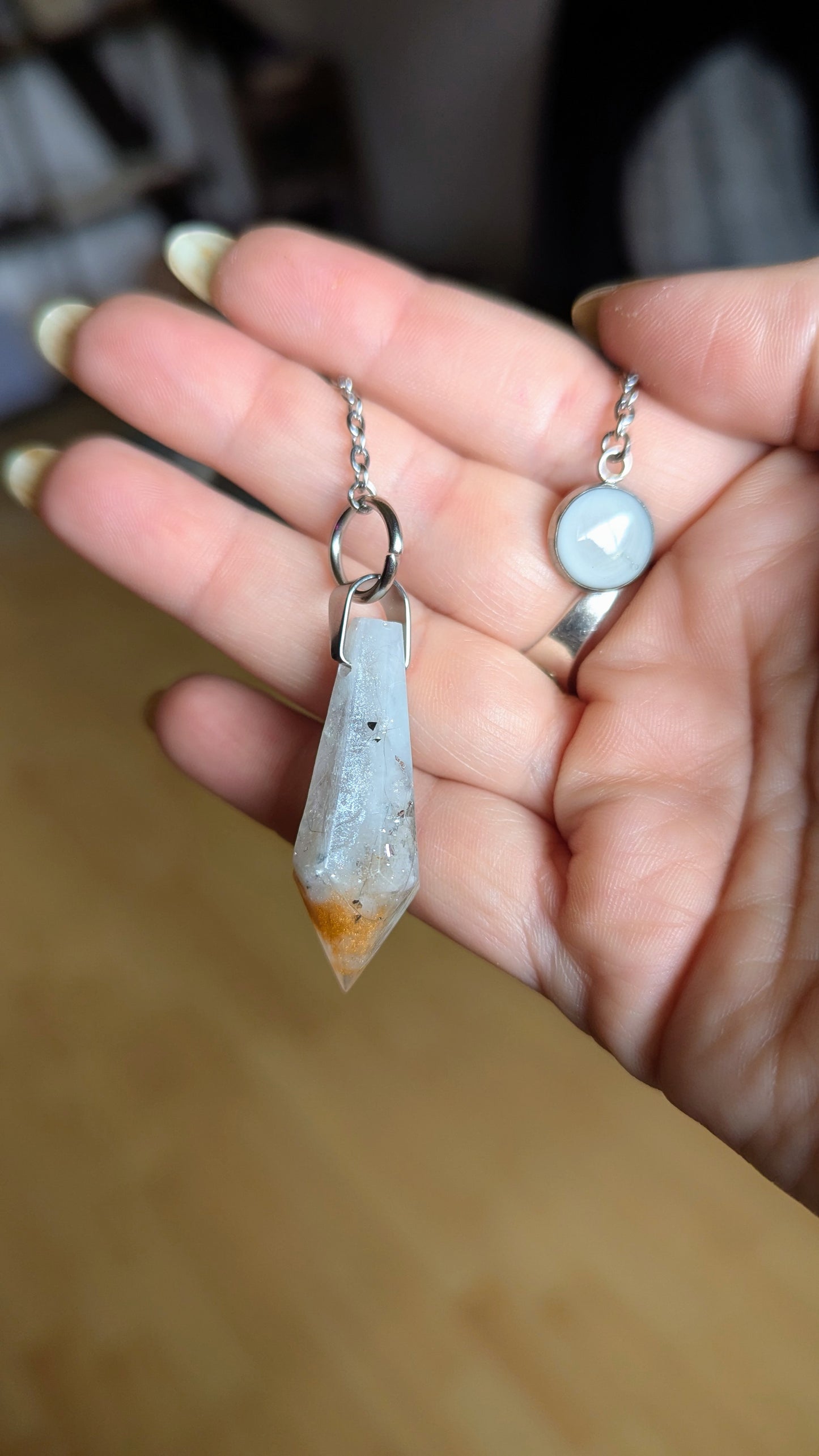 Pendule avec souvenirs d'animaux