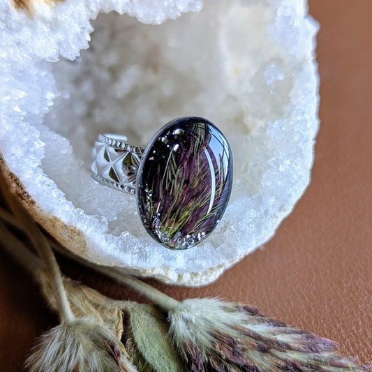 Bague Trèfle incarnat
