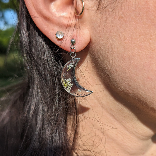 Boucles d'oreilles Cerfeuil commun