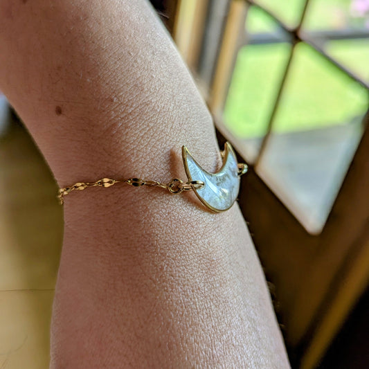 Bracelet Monnaie du pape lune