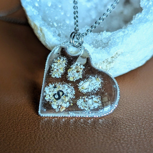 collier cendres animal argent