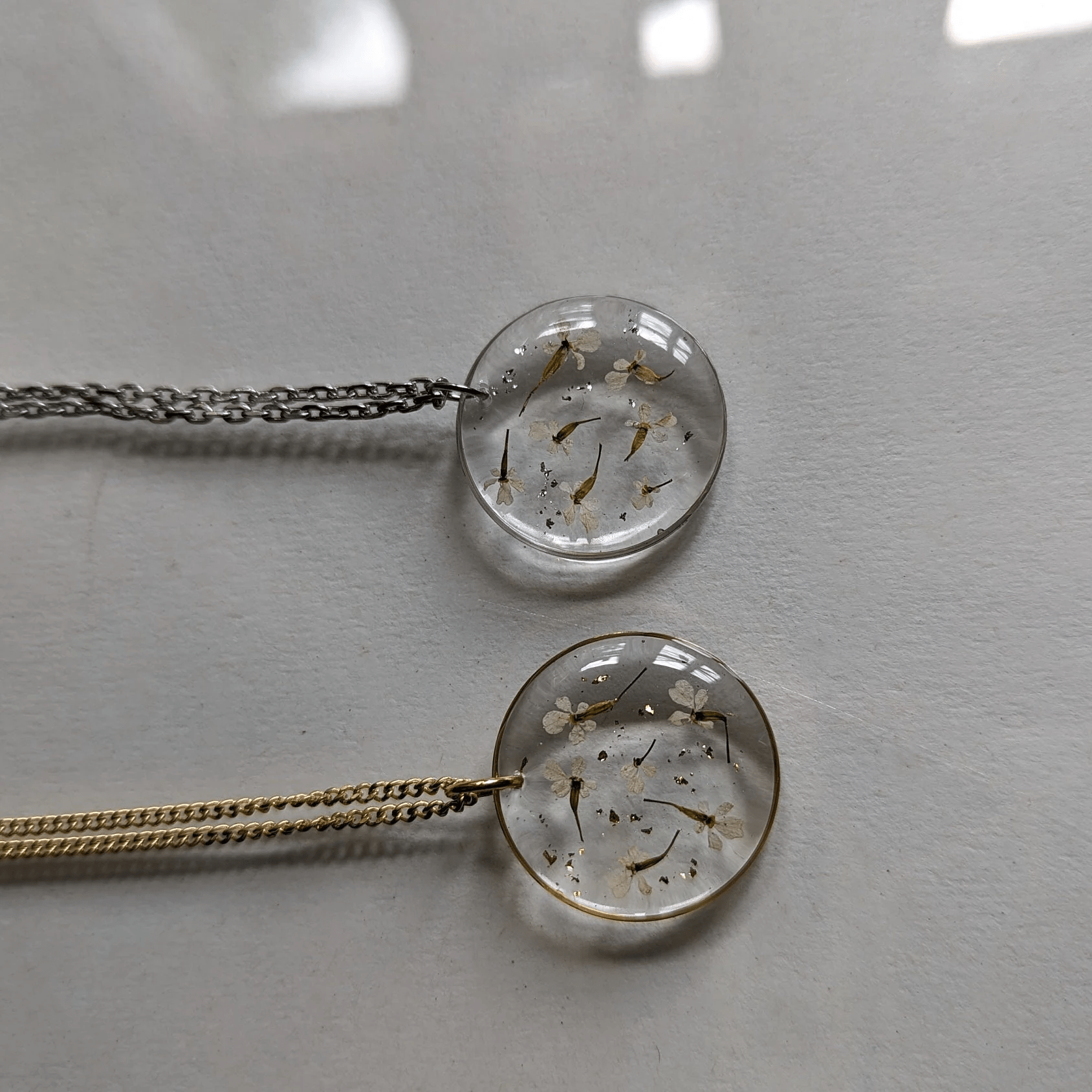 Empreintes Eternelles Colliers Collier Cerfeuil commun