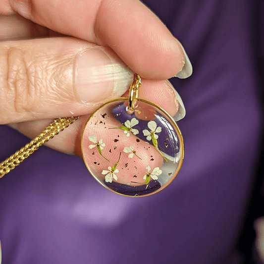 Empreintes Eternelles Colliers Collier Cerfeuil commun