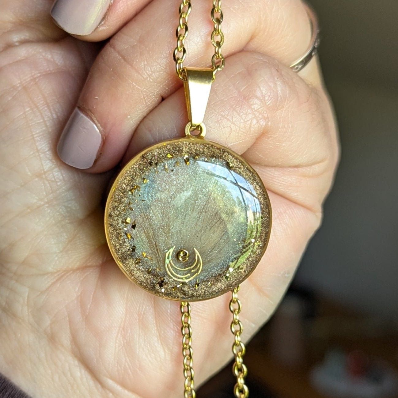 Empreintes Eternelles Colliers Collier "L'intuitif"