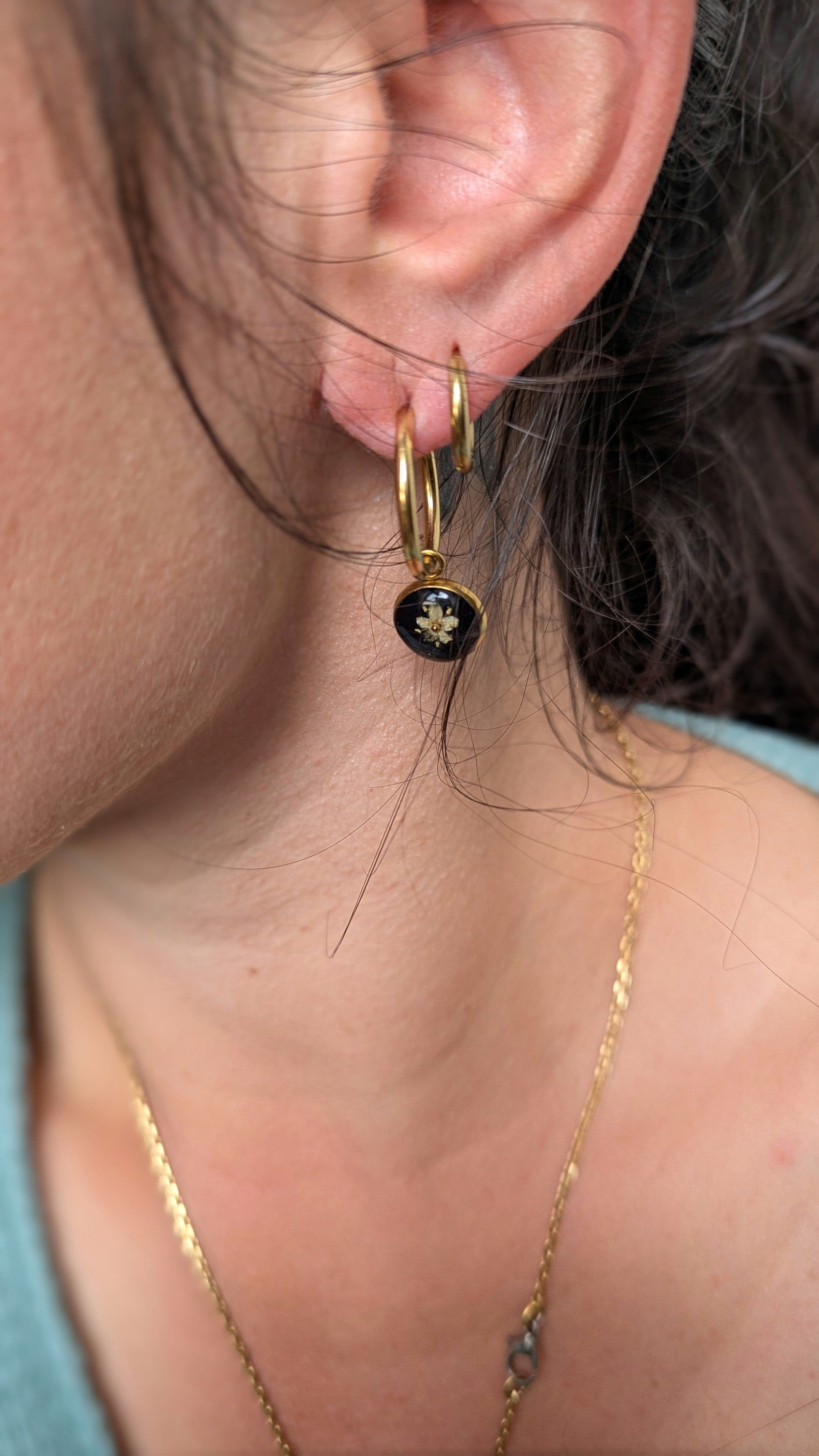 Étreinte Éternelle Boucles d'oreilles Boucles d'oreilles Sureau