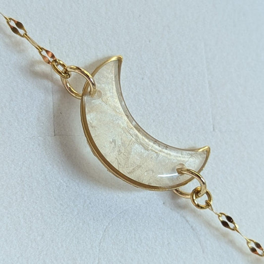 Étreinte Éternelle Bracelet Bracelet Monnaie du pape lune