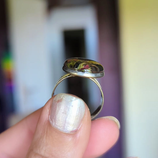 bague mouron des champs fleurs