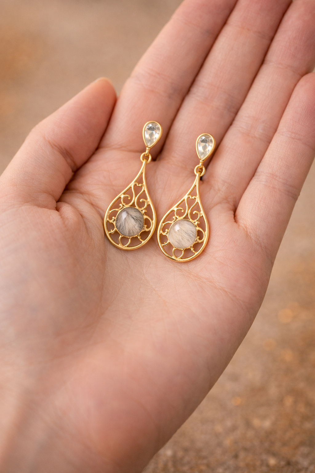 Boucles d'oreilles Luminys