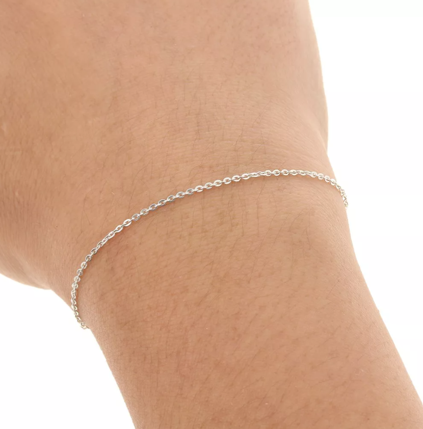 Chaîne en argent 925 pour collier 60 cm