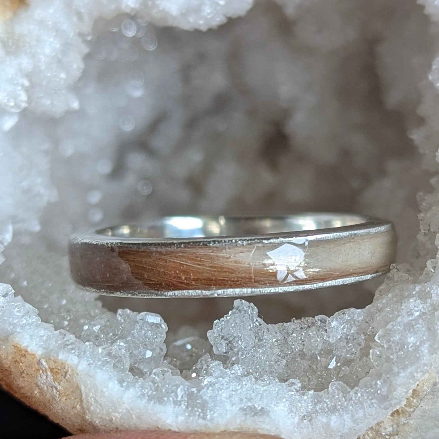 Bague "Complys" en argent massif