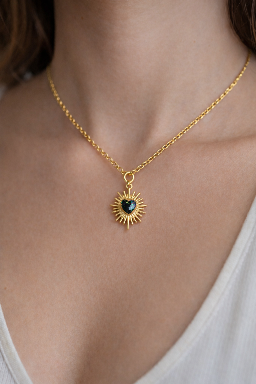 Collier coeur Ex Votys