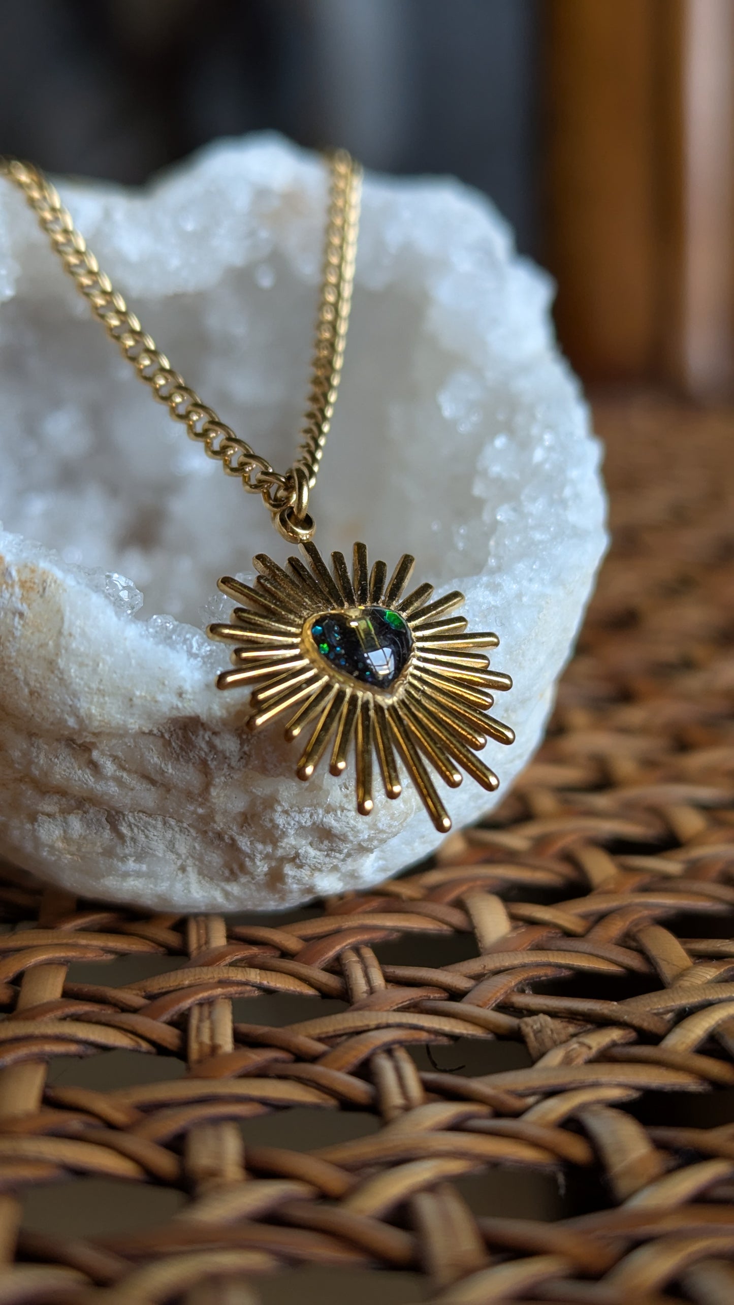 Collier coeur Ex Votys