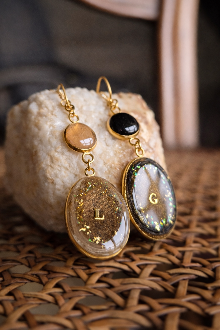 Boucles d'oreilles Ovalys