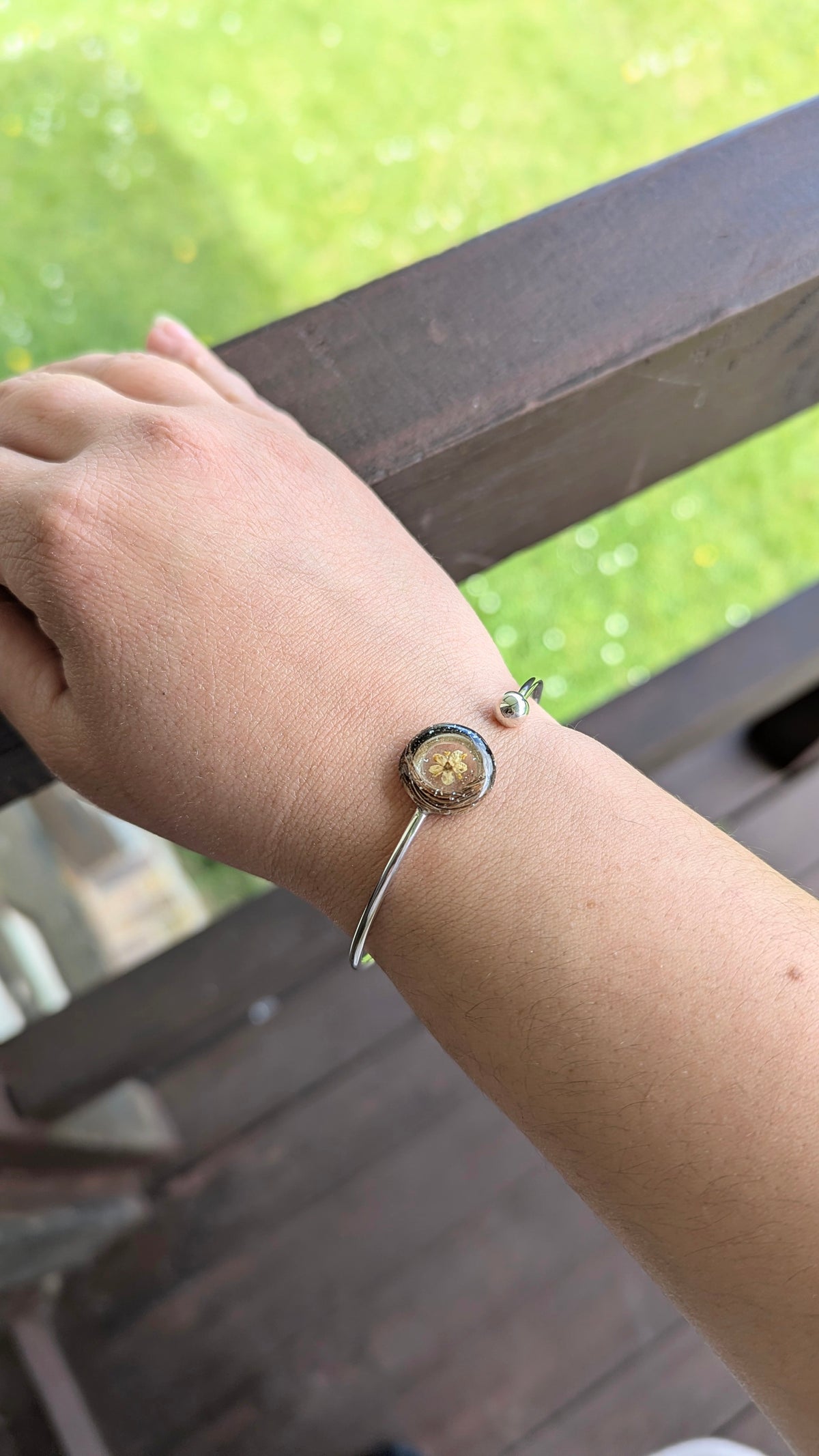 Bracelet jonc souvenir animal "Infinys" - Argent 925