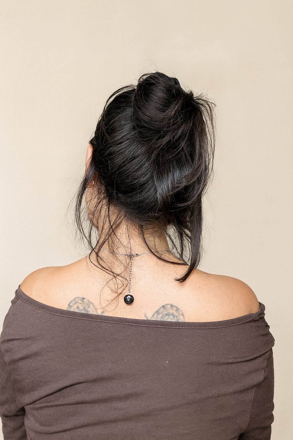 Collier pendule avec souvenirs d'animaux