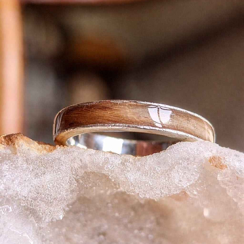 Bague "Complys" en argent massif