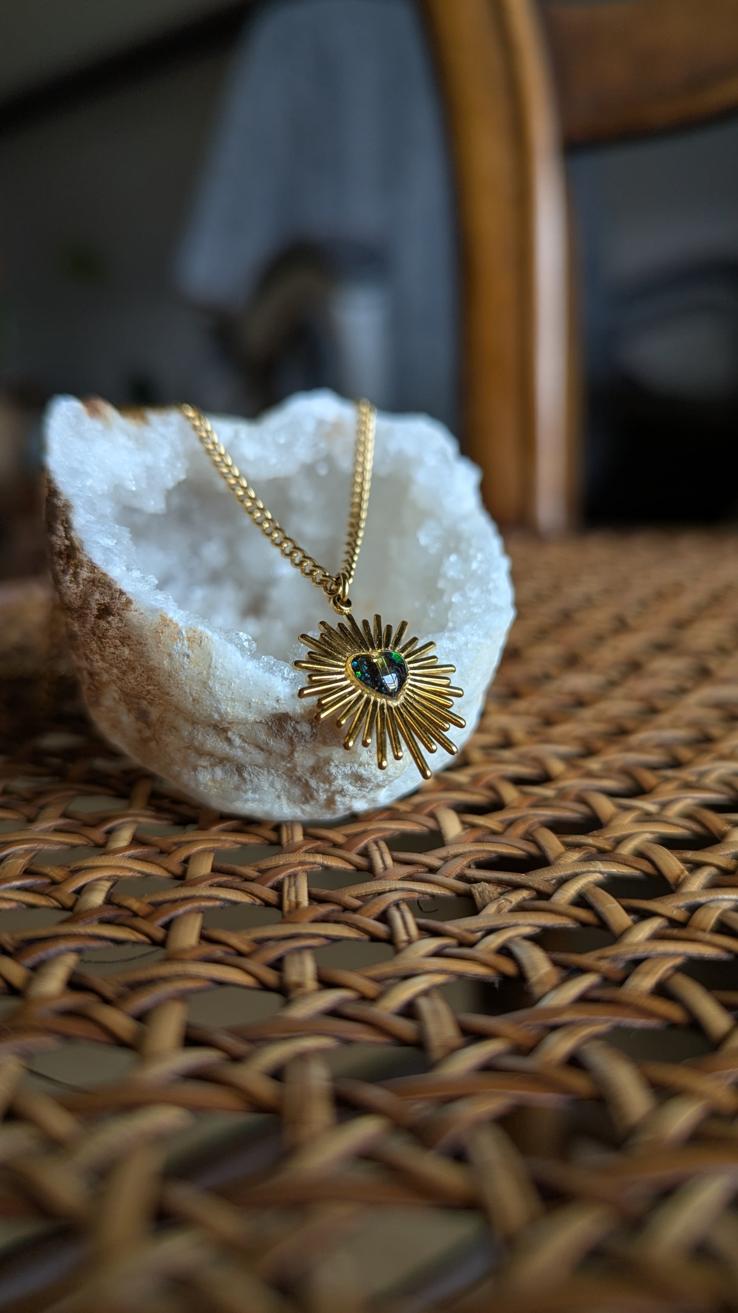 Collier coeur Ex Votys